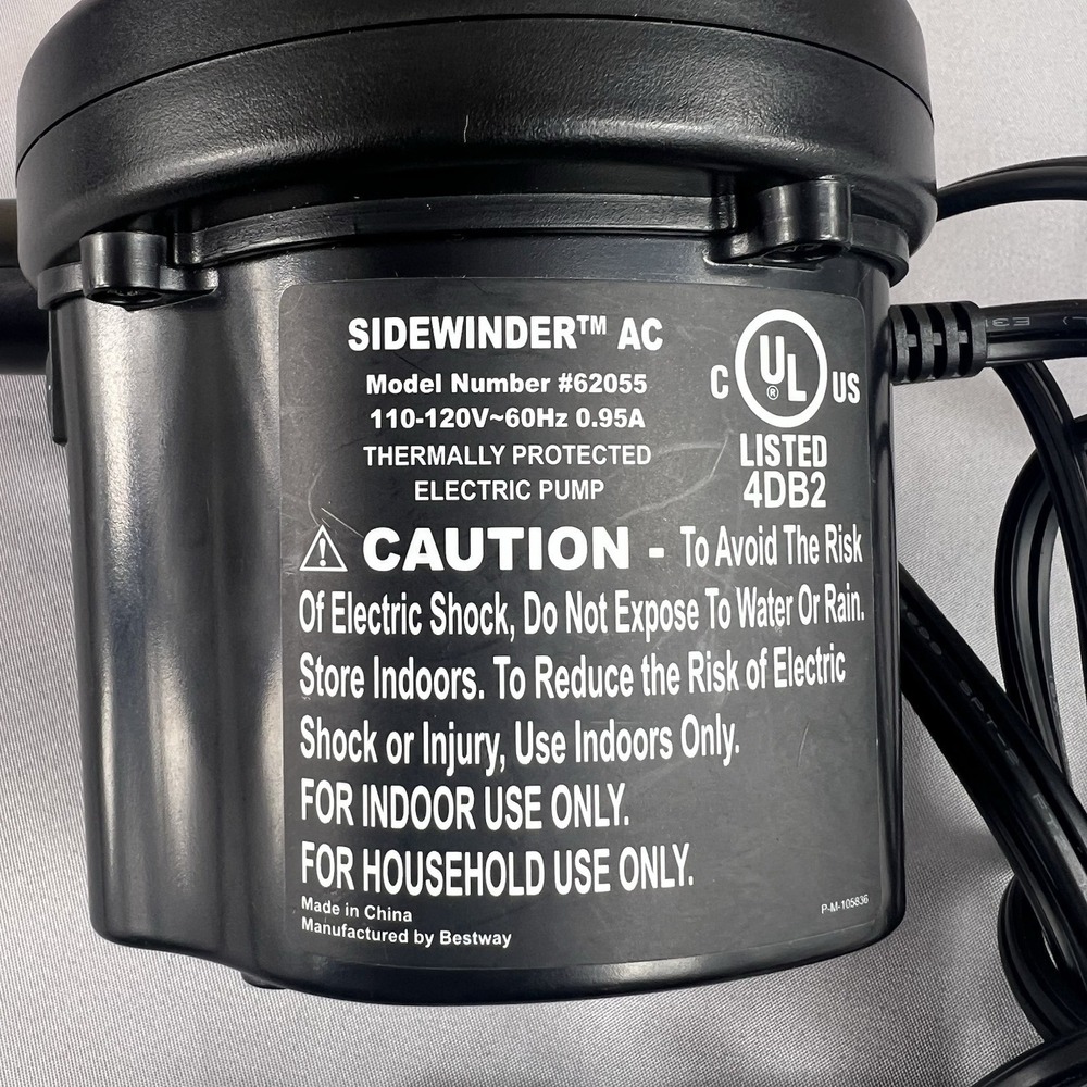 Embark Sidewinder Inflator Model 62055 Air Pump Portable Tested - Picture 5 of 6